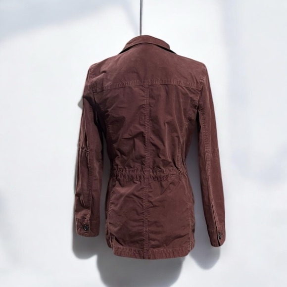 Lucky Brand Cotton Utility Canvas Field Military Denim Jacket Size Small - Picture 8 of 12